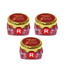 Keya Seth Aromatherapy 100% Natural Sindoor Combo Dust Red - Pack of 3-picture-21