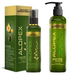 Keya Seth Aromatherapy Alopex Penta Active Hair Growth & Hair Fall Control Solution + Shampoo-picture-35