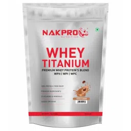 NAKPRO Titanium Tri Blend Whey Protein Hydrolyse, Isolate & Concentrate - Coffee-picture-47