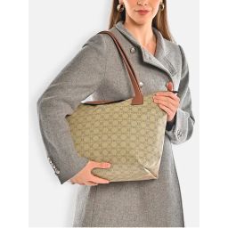 Lavie Womens Mono Vincy Tote Bag - Beige (L)-picture-3