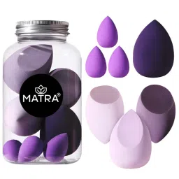Matra Beauty Blender Makeup Sponge Puff Set of 7 with Jar Egg Case-picture-47
