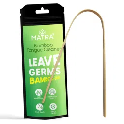 Matra Natural Bamboo Tongue Cleaner Wooden Scraper-picture-17