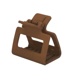 Matra Hair Claw Clip Medium Rectangle Hair Clutcher Matte Hair Clip Clutch - Random Colour-picture-36
