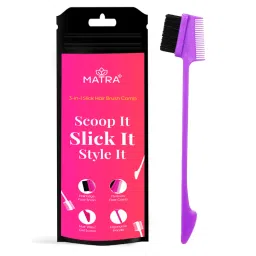 Matra 3 In 1 Slick Hair Finishing Brush Comb For Setting Flyaways, Baby Hair & Frizz Control-picture-30