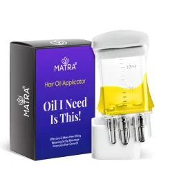 Matra Hair Oil Applicator Bottle Dispenser For Mess-Free Oiling Scalp Massager For Hair Growth-picture-25