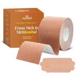 Matra 5m Boob Tape & 10 Disposable Nipple Cover Pasties Body Tape Roll for Breast Lift & Push Up-picture-28