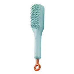 Matra Self-Cleaning Hair Brush Detangler With Retractable Bristles Anti-Static Massage Comb-picture-41
