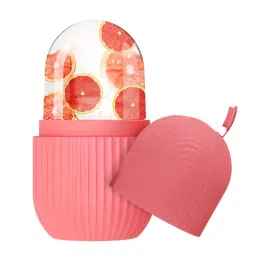 Matra Facial Ice Roller Silicone Ice Face Massager - Pink-picture-20