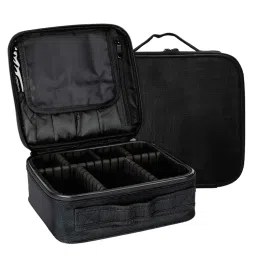 Matra Makeup Organizer Bag Cosmetic Pouch Travel Kit Vanity Box Toiletry Storage with Compartment-picture-22