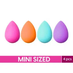 Matra Mini Beauty Blender Sponge Small Makeup Puff Foundation Powder Cosmetic Applicator 4 Pcs-picture-41
