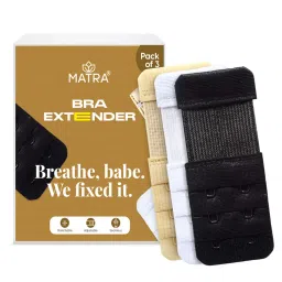 Matra Bra Extender Strap 2 Hook 3 Eye - Pack of 3-picture-7