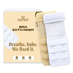 Matra Bra Extender Buckle 2 Hook 3 Eye - Pack of 2-picture-16