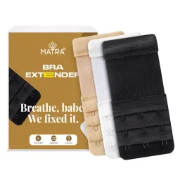 Matra Bra Extender Strap 3 Hook 3 Eye - Pack of 3-picture-10