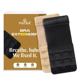 Matra Bra Extender Buckle 3 Hook 3 Eye - Pack of 2-picture-13