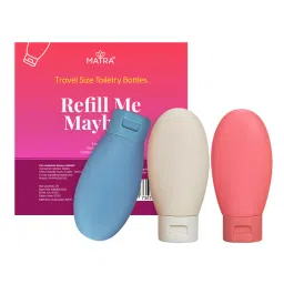 Matra Travel Size Toiletry Bottles Refillable Empty Container Small Lotion Shampoo Set-picture-7