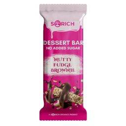 Sorich Organics Dessert Nutty Fudge Brownie Bar - Pack Of 6-picture-32