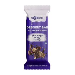 Sorich Organics Dessert Nutty Berry Fudge Chocolate Bar - Pack Of 6-picture-41
