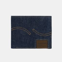 Jack & Jones Blue Denim Wallet-image-1
