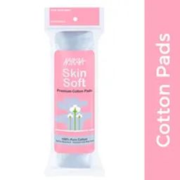 nykaa tools & accessories Nykaa Skin Soft Premium Cotton Pads (80pcs) Ultra-Soft Pads For Gentle Makeup Removal & Care-picture-32