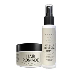 Arata Pro Grooming Set with Sea Salt Thickening Spray & Hair Pomade-picture-35