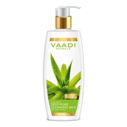 Vaadi Herbals Aloevera Deep Pore Cleansing Milk With Lemon Extract-picture-47