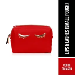 Colorbar Pouch Lips & Lashes (small Pouch) - Crimson-picture-2