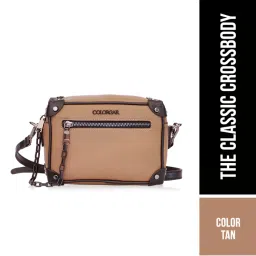 Colorbar Pouch The Classic Crossbody - Tan-picture-7