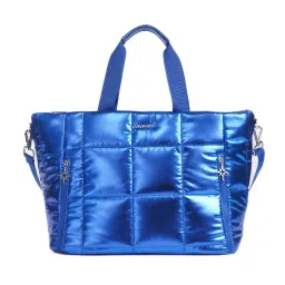 Colorbar Metallic Magic Tote Bag - Electric Blue-picture-6