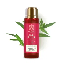 Forest Essentials Ayurvedic Herb Enriched Head Massage Oil Bhringraj - Anti Dandruff Hair Oil-picture-30