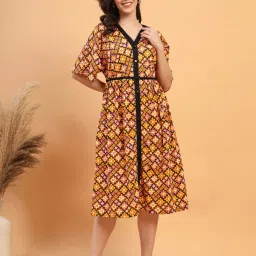 Zelena Zaya Cotton Shirt Dress-picture-43