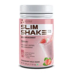 MYPRO SPORT NUTRITION Slim Shake Protein Powder-meal Replacement Shake - Strawberry-picture-36