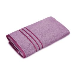 Layers Basicx 100% Cotton 380 GSM Purple Solid Bath Towel-picture-44