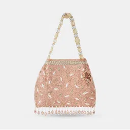 Lavie Luxe Crown Women's Potli (Rose Gold) (M)-picture-10