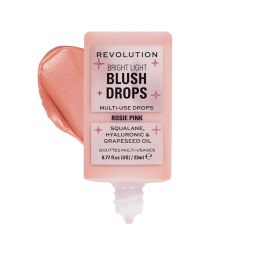 Makeup Revolution Bright Light Blush Drops Pink Rosie-picture-32