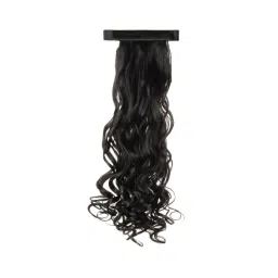 Stasia Street Clip-In 20 Inch Step Curls Natural Black Pony Tail Hair Extension-picture-14