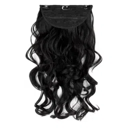 Stasia Street Clip-In 18 Inch Soft Curls Natural Black Hair Extensions-picture-18