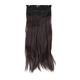 Stasia Street Clip-In 24 Inch Crimped Dark Brown Hair Extensions-picture-43