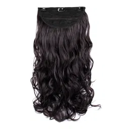 Stasia Street Clip-In 24 Inch Full-Wavy Dark Brown Hair Extensions-picture-22
