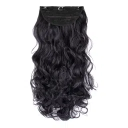Stasia Street Clip-In 24 Inch Full-Wavy Natural Black Hair Extensions-picture-31
