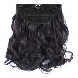 Stasia Street Clip-In 18 Inch Full-Wavy Natural Black Hair Extensions-picture-19
