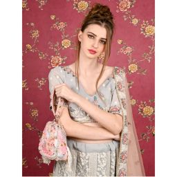 Odette Multicolored Embellished Potli Bag-picture-47