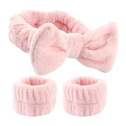 Kayanara 3 Pcs Facial Spa Headband & Wristband Combo Set-picture-46