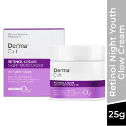 O3+ Derma Cult Retinol Cream Night Moisturizer For Wrinkles Radiance-picture-0
