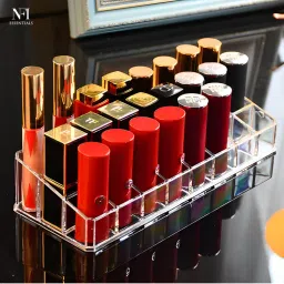 NFI Essentials Acrylic Lipstick Cosmetic Organizer 24 Slot Makeup Storage Holder for Lipsticks-picture-9