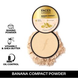 Faces Canada Banana Compact And Baking Powder With Vitamin C & Shea Butter-picture-0