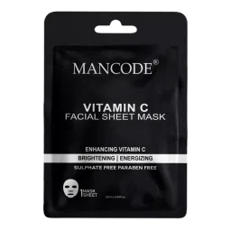 ManCode Vitamin C Facial Sheet Mask For Brightening The Skin With Korean Formula-picture-23