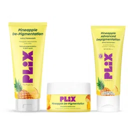 Plix Pineapple De-pigmentation Regime Juicy Face Wash, Smoothie Moisturizer & Dewy Sunscreen-picture-27
