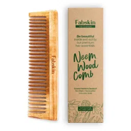 Fabskin Neem Wide Tooth Shampoo Wooden Comb-picture-44