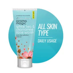 Aroma Magic White Tea & Chamomile Face Wash Everyday Pollution Defence (All Skin Types)-picture-33