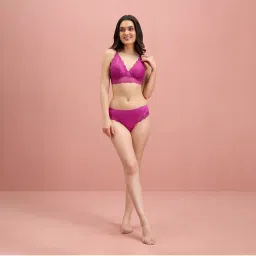 Nykd by Nykaa Sensual Lace Panty Purple NYP348-picture-11